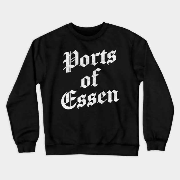 Ports Of Essen ///// IT Crowd Fan Art Design Crewneck Sweatshirt by DankFutura